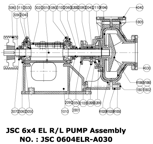 JSCO 6x4 EL R/L-ASSY